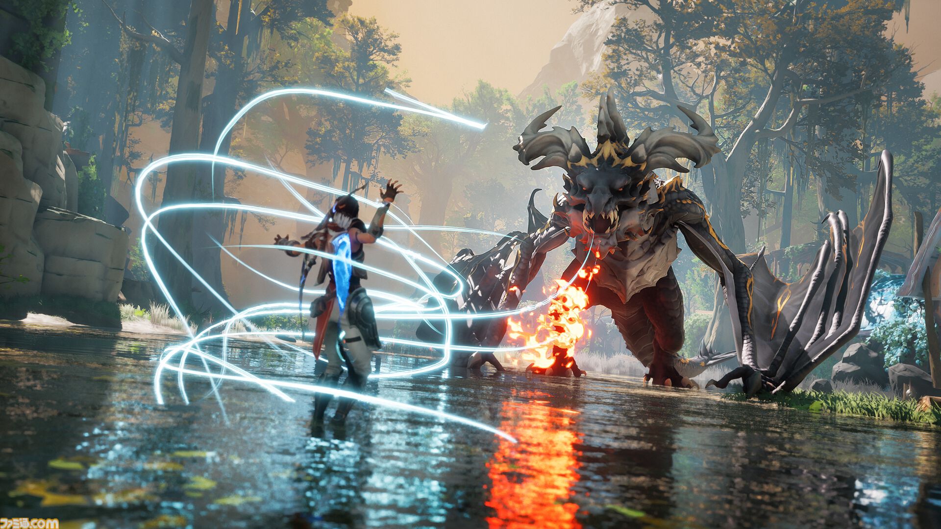 アクションアドベンチャー『Eternal Strands』最新2Dトレーラーを世界初公開。魔法の力と強力な武器を組み合わせて壮大なクリーチャーと戦う。TGS2024へのプレイアブル出展も決定