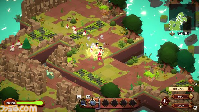 『キュイジニア ポムとまんぷくダンジョン』Switch/PS5版が2025年1月28日に発売。ダンジョンで食材を集め、レストランを経営するローグライトアクション