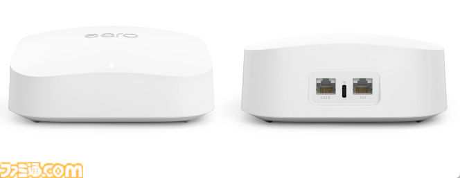 【新品未使用】 eero Pro 6E メッシュwifi ルーター　箱付き Amazon eero Pro 6E tri-band mesh Wi-Fi 6E router, with built