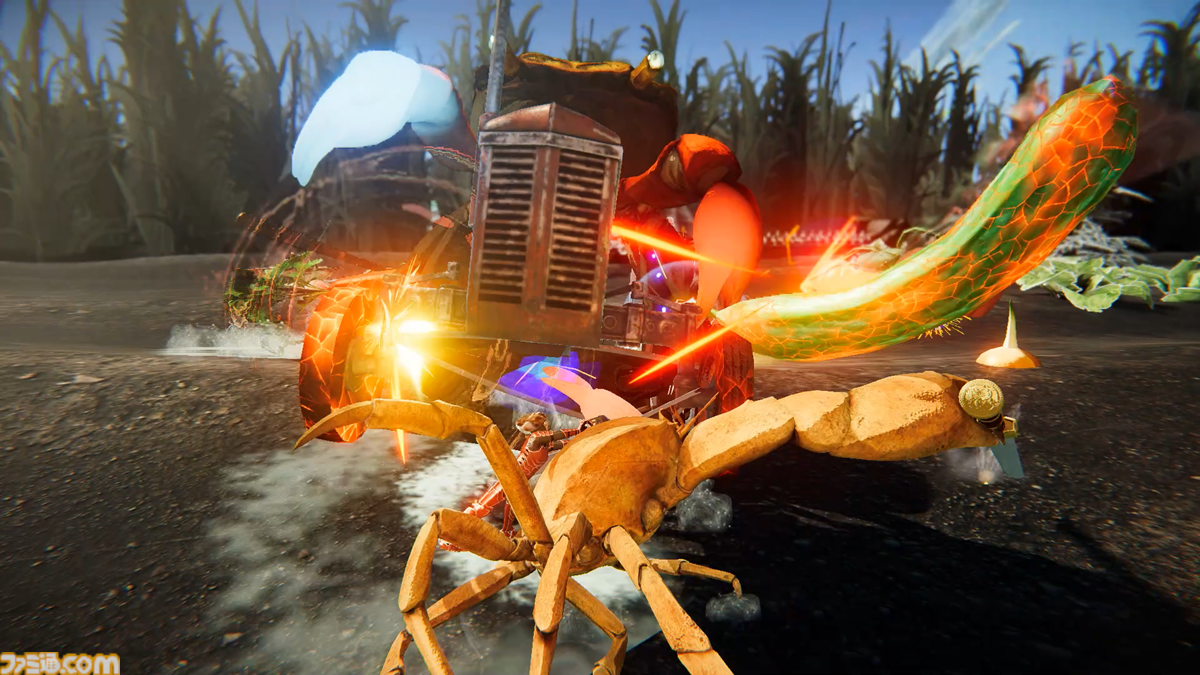 一番いいカニを頼む──『カニノケンカ・ニ』と『エルシャダイ』のコラボコンテンツが配信開始。カニに乗るイーノックや巨大なアーチが登場