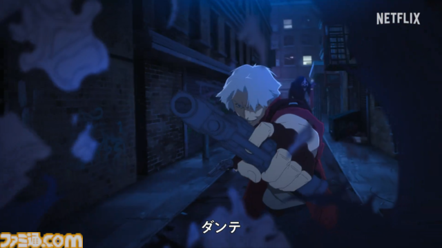 ネトフリアニメ版『Devil May Cry（原題）』の新規映像が公開。ダンテのド派手アクションにしびれる。配信は2025年4月に決定