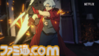 ネトフリアニメ版『Devil May Cry（原題）』の新規映像が公開。ダンテのド派手アクションにしびれる。配信は2025年4月に決定