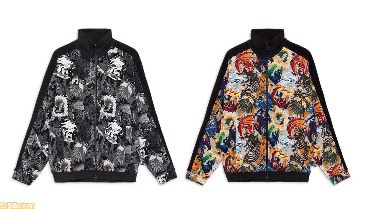 『モンハン』とPUMAがコラボ。リオレウスやジンオウガなどのモンスターをデザインしたキャップやシューズが9月27日発売