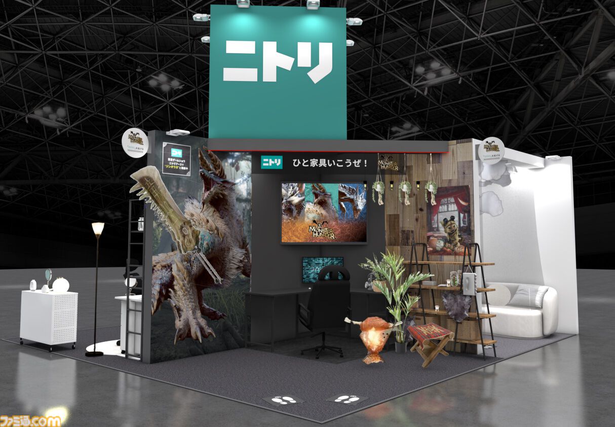 モンハン』ジンオウガやアイルーがプリントされたゲーミングチェアが