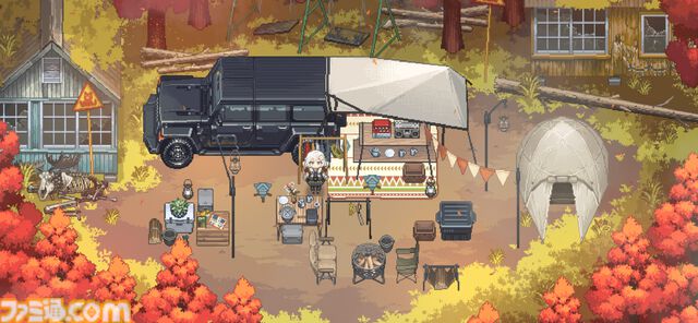 『HYKE:Northern Light(s)』アニプレックス×アカツキの新作タイトルが正式発表。少女が荒廃世界を旅する2DアクションRPG