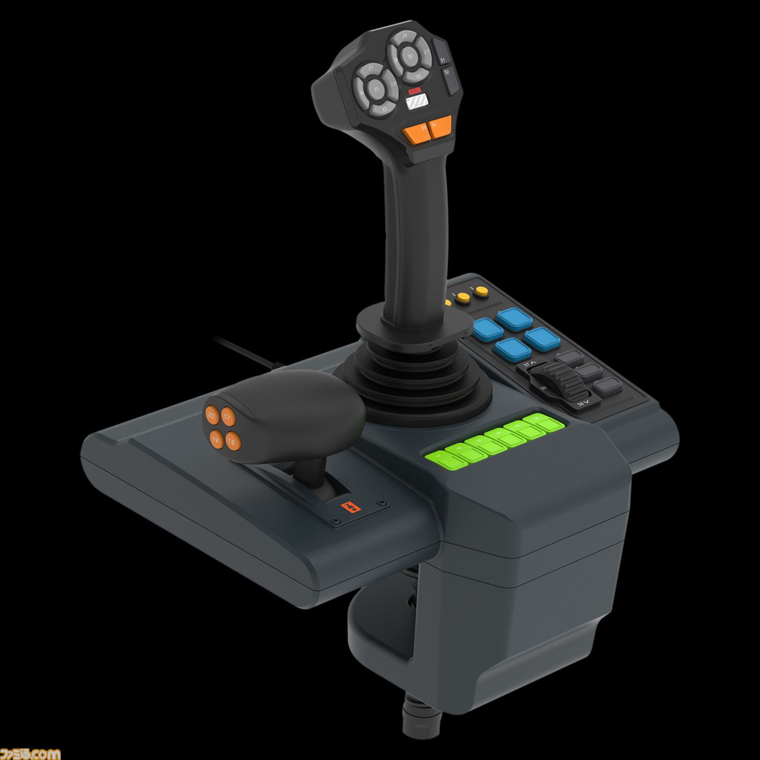 農業シム『Farming Simulator』のPC用公式ハンドルコンが発売。大径