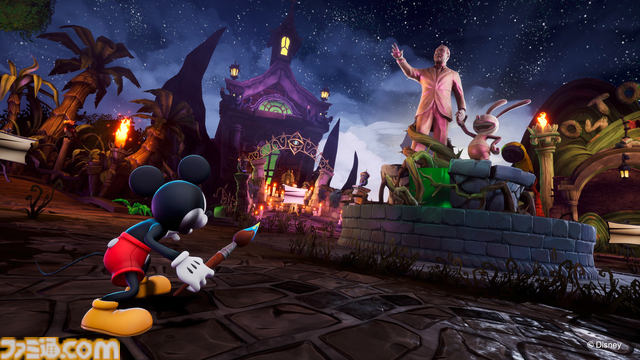 『ディズニー エピックミッキー：Rebrushed』レビュー。ペイントアクションを駆使して運命を変える、ミッキーとオズワルドが夢の共演を果たす魔法アクションアドベンチャー