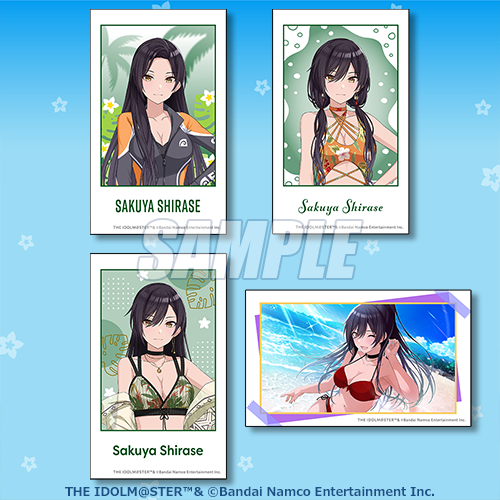 くじ引き堂に『シャニマス』登場！10月1日より水着衣装のアイテムが