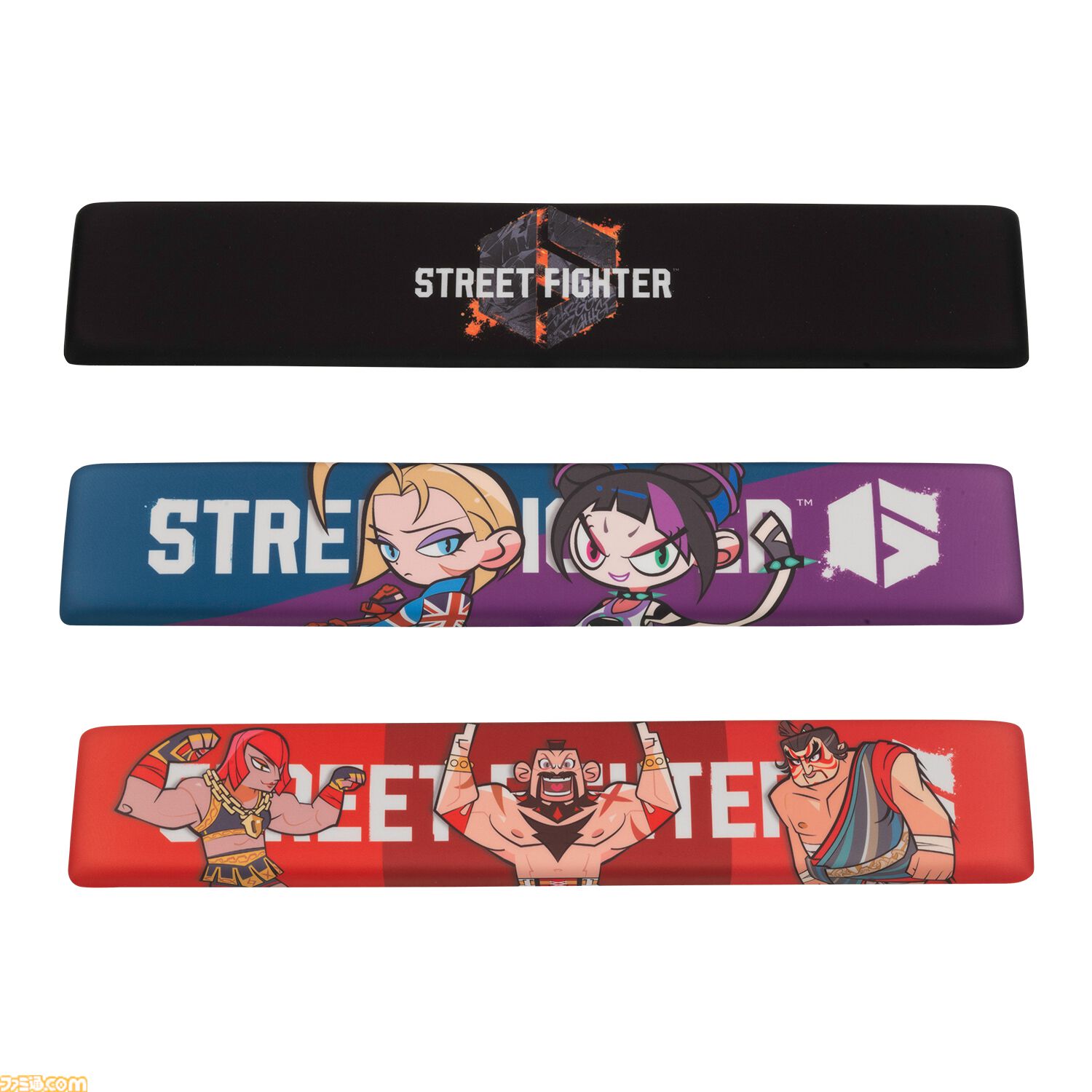 スト6』ルーク、ジェイミー、ジュリのキーボードキーキャップが“ASOBI