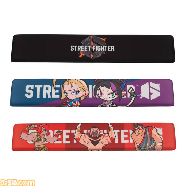 『スト6』ルーク、ジェイミー、ジュリのキーボードキーキャップが“ASOBI GRAPHT”シリーズより登場。本日（9/24）より予約開始。