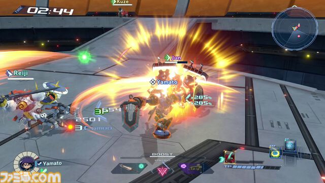『メガトン級ムサシW』11月に無料DLC配信。兜甲児（マジンガーZ）、流竜馬（ゲッターロボ）、デューク・フリード（グレンダイザー）ら伝説のパイロットが参戦【レベルファイブビジョン2024】