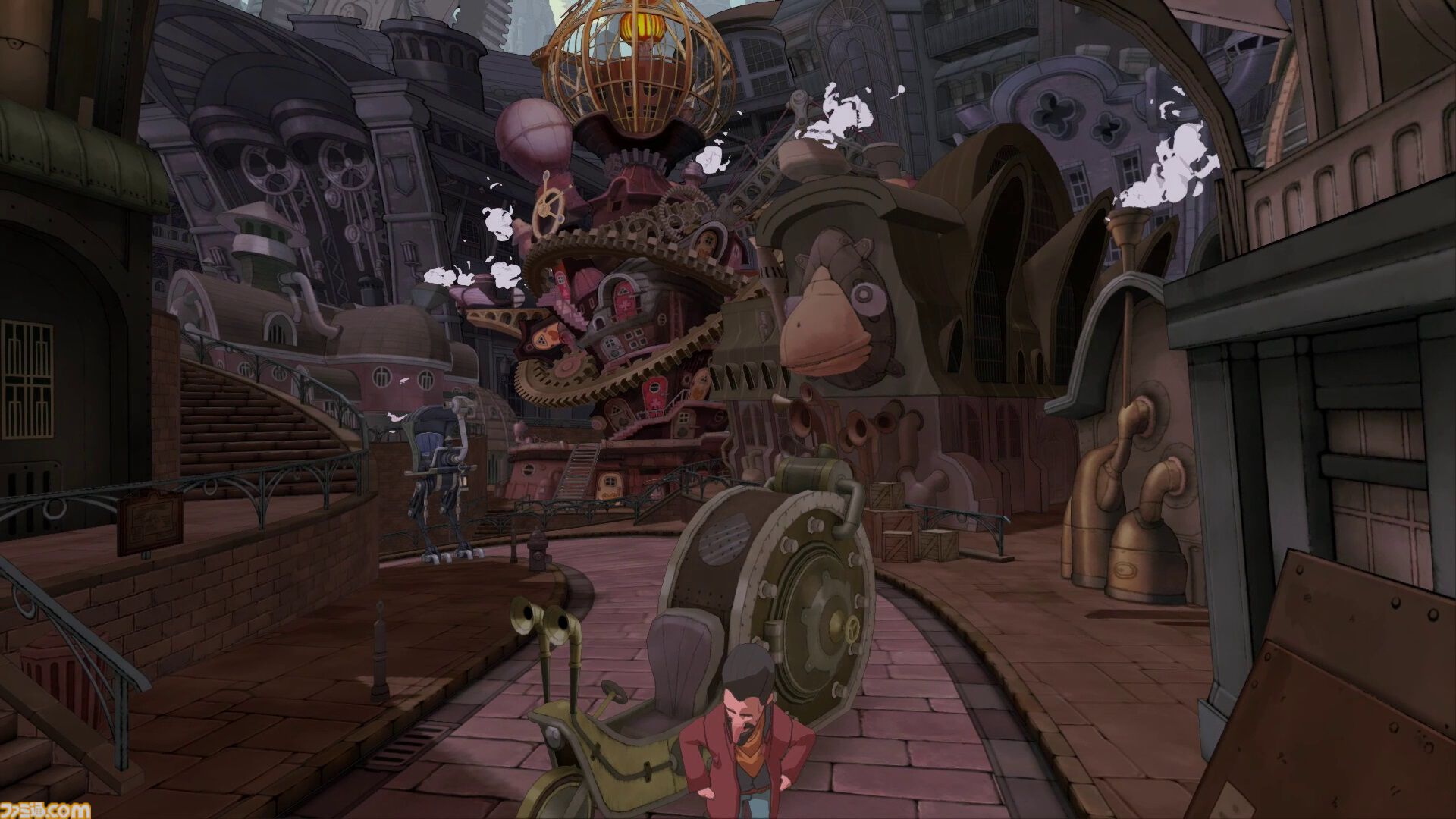 レイトン教授と蒸気の新世界』最新映像が公開。レイトンとルークはガンマンの亡霊“キングガンマン・ジョー”のナゾに挑む【レベルファイブビジョン2024】  | ゲーム・エンタメ最新情報のファミ通.com