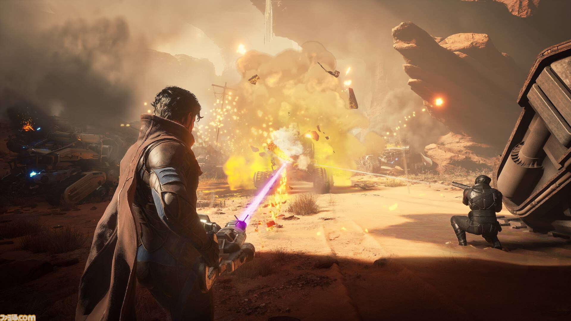 【TGS2024】『Dune: Awakening』日本初の試遊出展。生存に必要な資源を集め、巨大なサンドワームの脅威から逃れるサバイバルMMO【Level Infiniteブース】