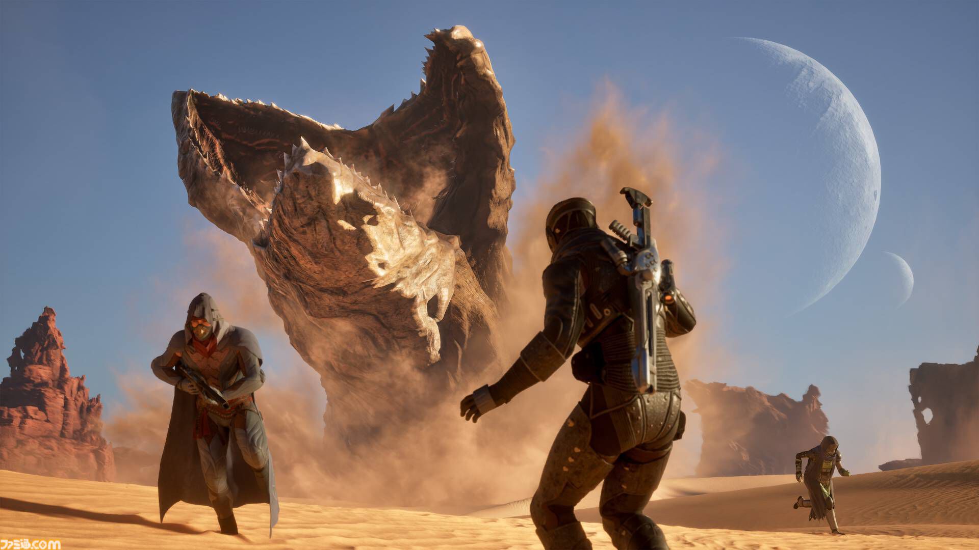【TGS2024】『Dune: Awakening』日本初の試遊出展。生存に必要な資源を集め、巨大なサンドワームの脅威から逃れるサバイバルMMO【Level Infiniteブース】
