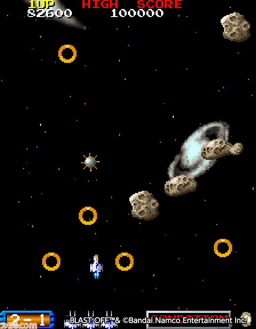 アケアカ】『ブラストオフ』9月26日配信。1989年にナムコから