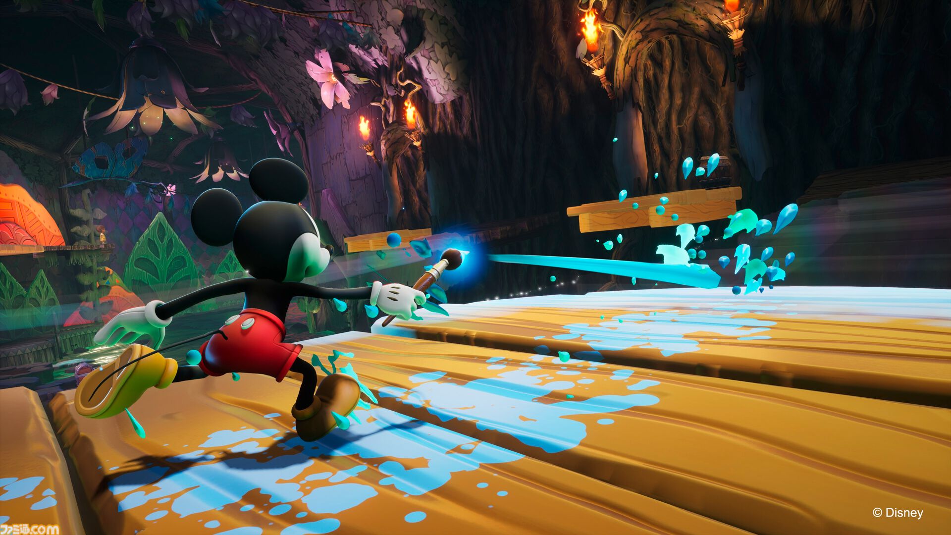『ディズニー エピックミッキー：Rebrushed』発売。忘れ去られたディズニーキャラが住む“ウェイスト・ランド”を旅する魔法アクション