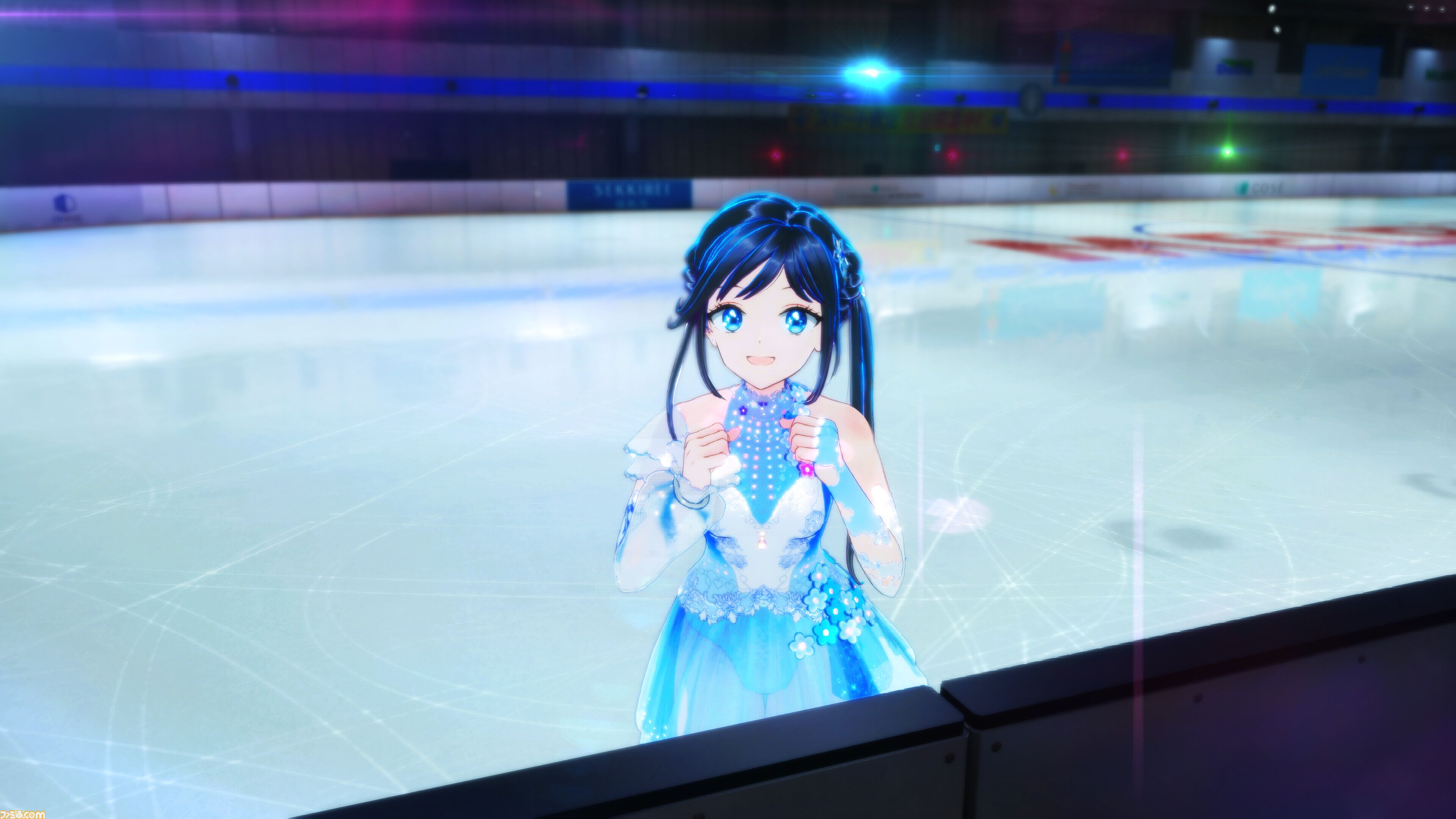 『ICE on the Edge』2025年に発売予定。フィギュアスケートを題材とした育成シミュレーション。氷上の演技が美麗3DCGで描かれる