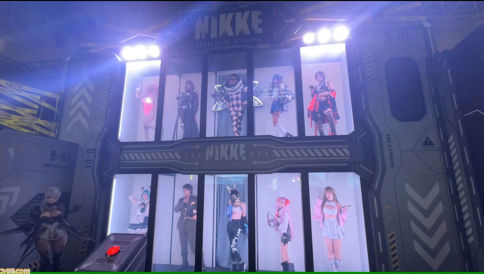 TGS2024】『NIKKE』進化版リアル10連ガチャ！ ロビーデザインのフォトスポットも。もらえるグッズも総まとめ【ニケ】 | ゲーム ・エンタメ最新情報のファミ通.com