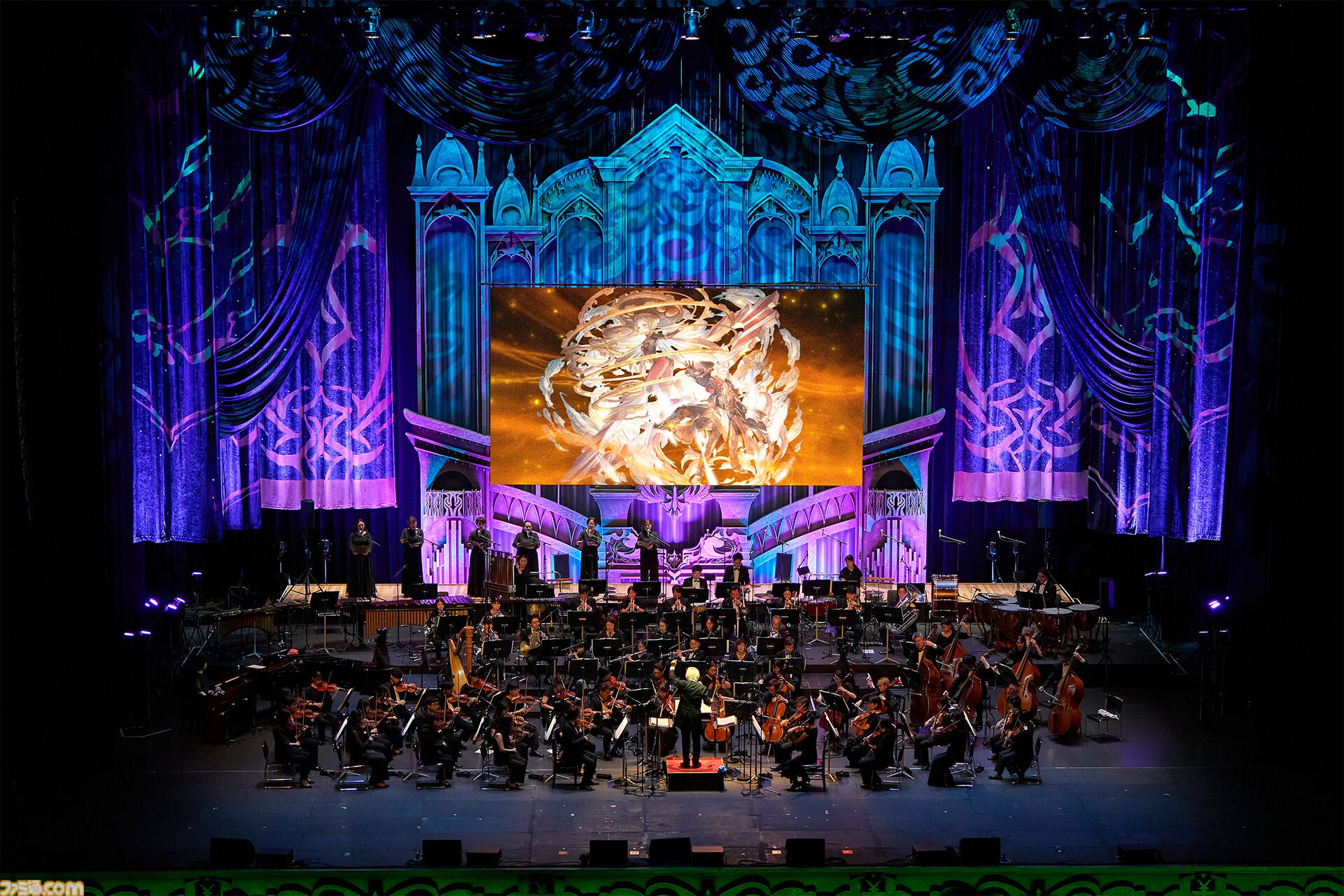 8年ぶりの『グラブル』オーケストラコンサート。神々しい演出の“どうして空は蒼いのか”など、珠玉のひとときにブラボーの声
