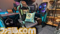 【TGS2024】ニトリのジンオウガ部屋がスゴい。『モンハン』コラボのゲーミングチェア、デスク、クッションを展示中