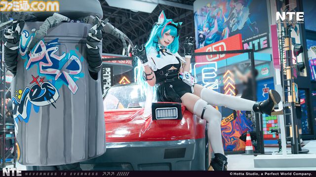 『NTE』本当にビルの壁を歩けるの？→できました。走ったりジャンプも可能。超現実アーバンオープンワールドRPG試遊レビュー【Neverness to Everness】