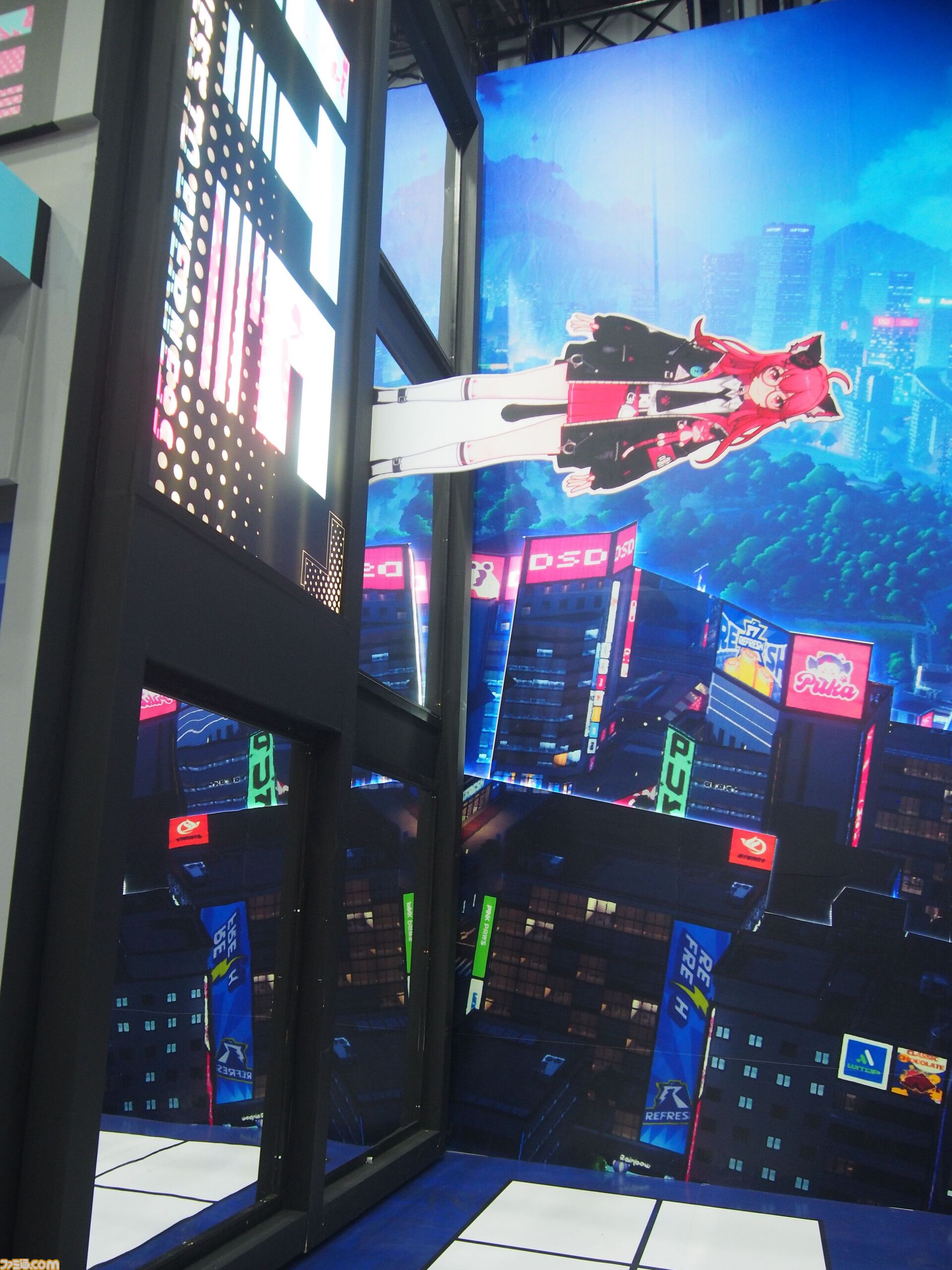 『NTE』本当にビルの壁を歩けるの？→できました。走ったりジャンプも可能。超現実アーバンオープンワールドRPG試遊レビュー【Neverness to Everness】