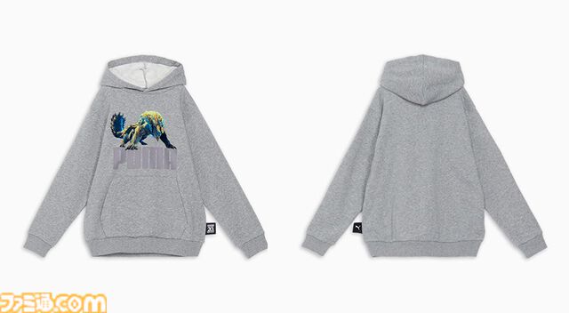 『モンハン』PUMAコラボ商品が本日（9/27）発売。アイルーのTシャツ、リオレウスのジャケットなどが登場