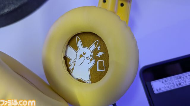 ホリがピカチュウゲーミングヘッドセットを発表。耳はモフモフなぬいぐるみ素材でかわいい～【TGS2024】