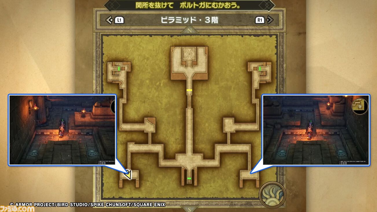 【ドラクエ3リメイク】ピラミッド内部世界初公開、原作にはいないボスが登場【ドラゴンクエストIII　そして伝説へ…】