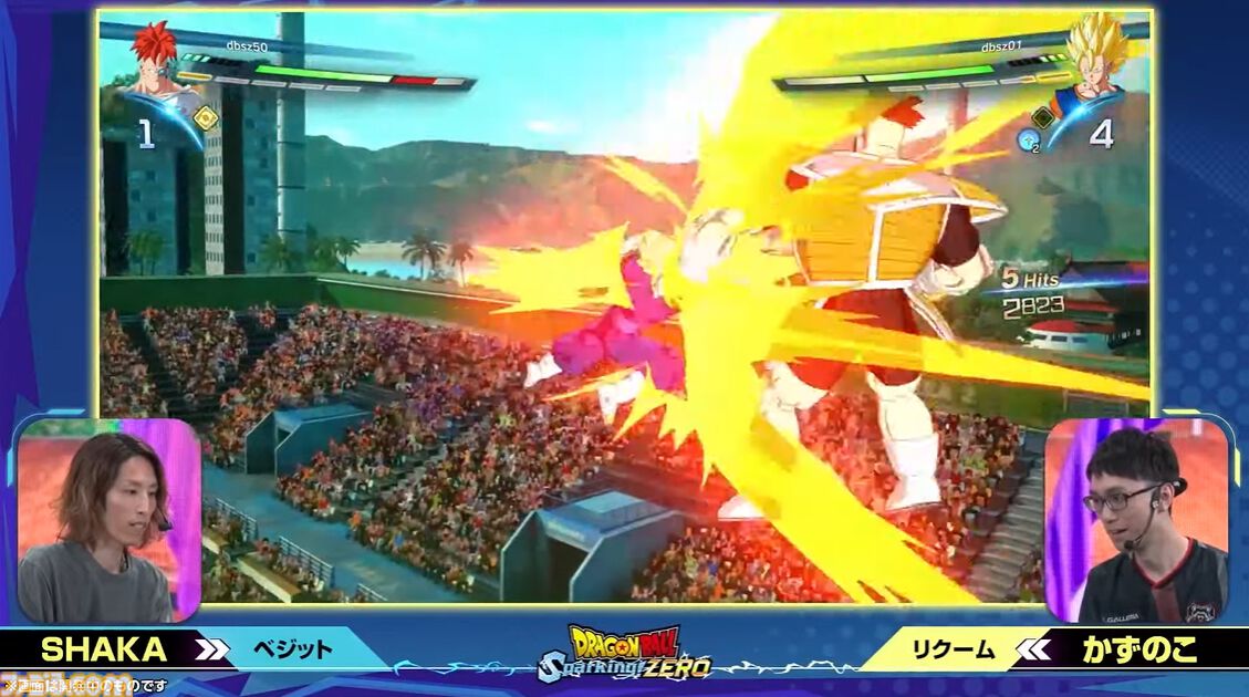 『ドラゴンボール Sparking! ZERO』チーム対抗戦の見どころが多すぎる。SHAKA対かずのこ、兎田ぺこら対姫森ルーナ、ありけん対オオヌキの激戦をお届け【TGS2024】