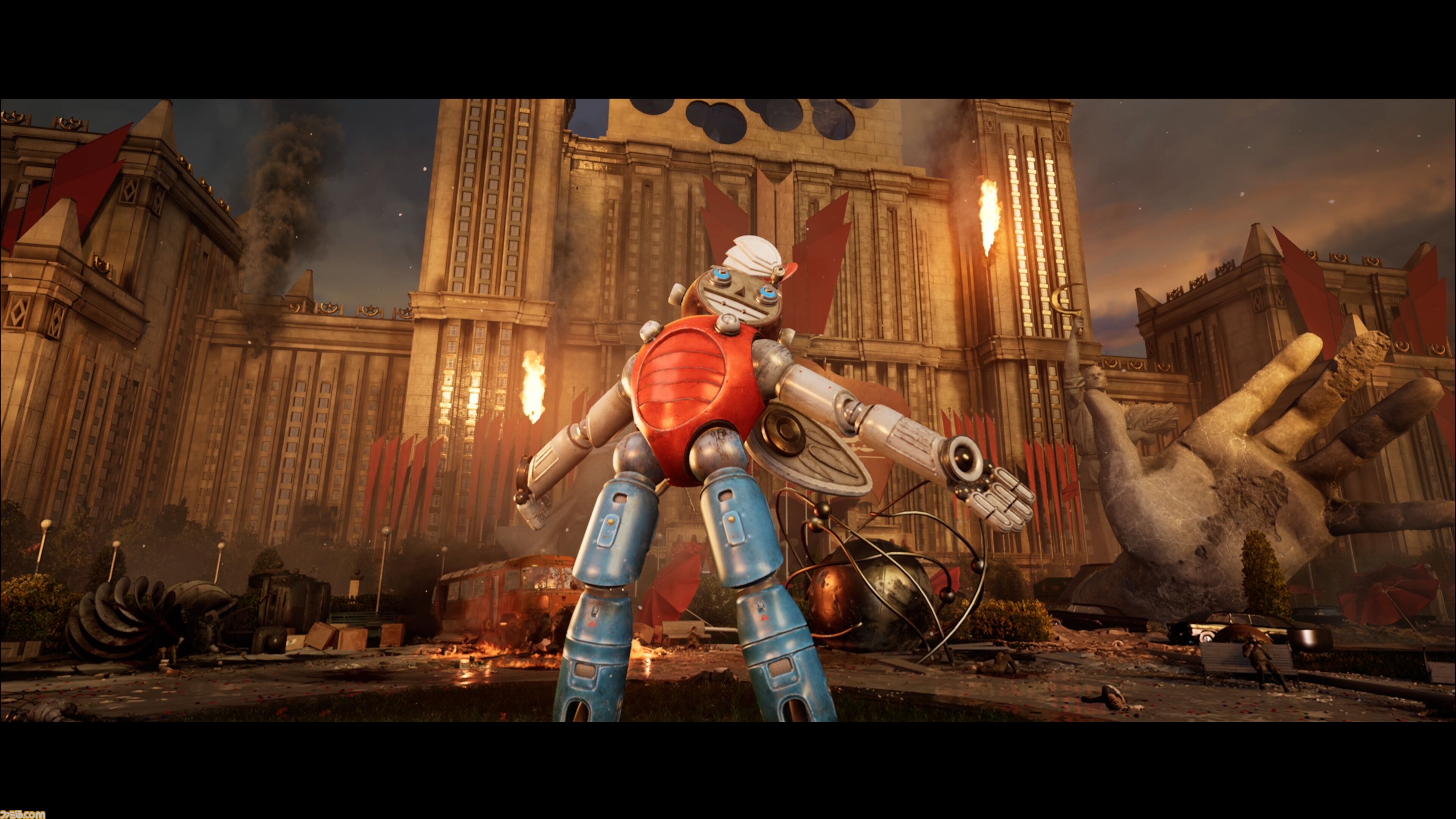 『アトミックハート』DLC第3弾のテーマは“帰還”。プレイヤーは周囲の景色を楽しみながら歩くことは不可能。ゴールに到達するためには、汗をかきながら脅威に立ち向かわなければならない【ディレクターインタビュー】