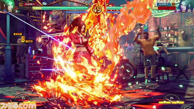 『餓狼伝説 City of the Wolves』不知火舞の強さに迫る！ 通常技のリーチが長く、空中からの多彩な攻めが強力なうえ、スタンダードな必殺技まで完備した完全無欠のくノ一が誕生⁉【TGS2024】