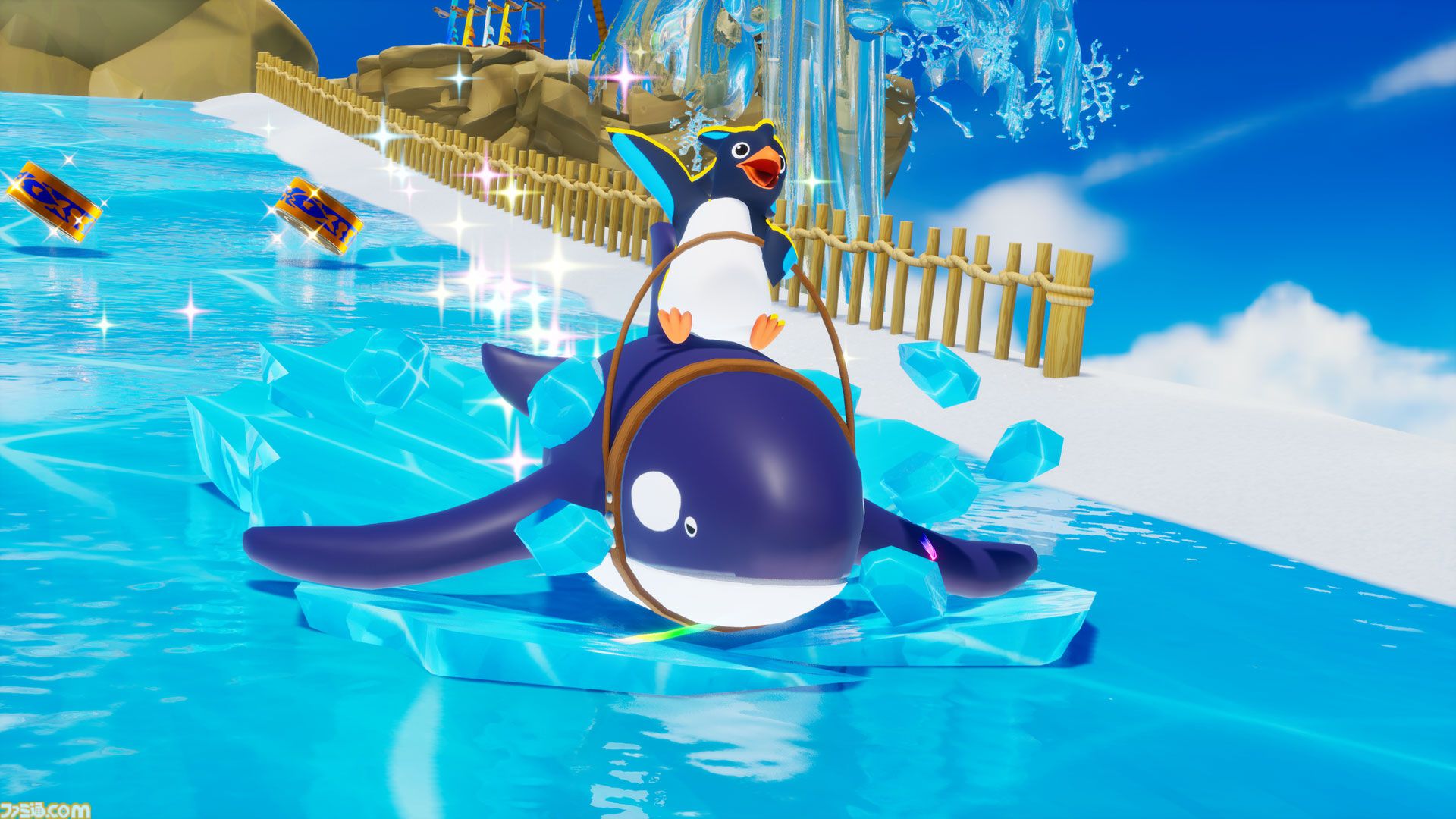 Switch版『ファーストペンギン』10月3日に配信決定。最大40人でのペンギンサバイバルレース。無料プレイ/クロスプラットフォーム対応