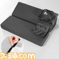 デスク下をまるごとクッション化！ ゲーミング家具ブランド“バウヒュッテ”より幅70cm、奥行き50cmのワイドな足置きクッションが登場