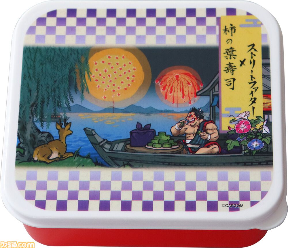 ストリートファイター』と柿の葉寿司がコラボ。リュウ、エドモンド本田
