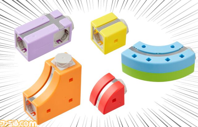 鉄道おもちゃ“レールキューブ”がスゴい。立体コースを超急勾配・逆さまになっても走行する列車がかわいすぎてずっと見ていられる