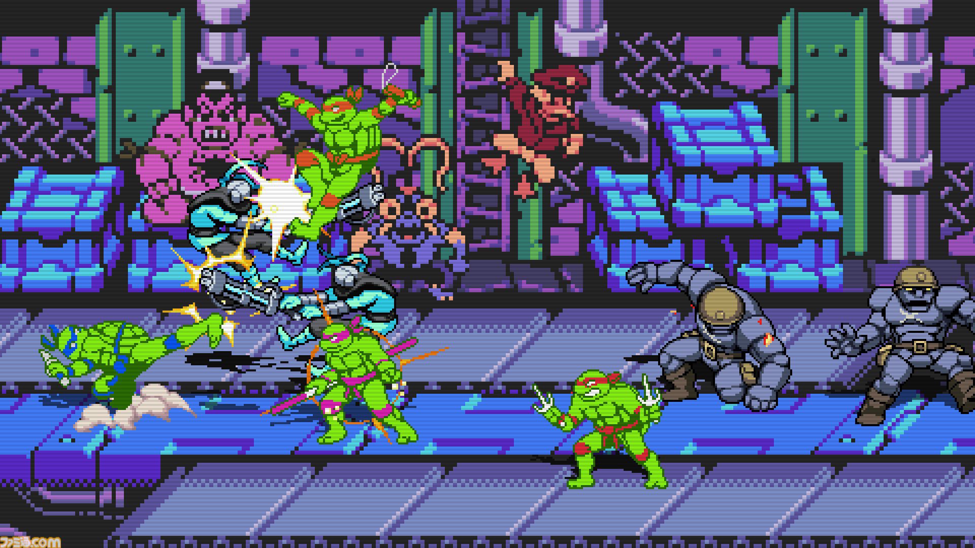 ミュータント タートルズ:シュレッダーの復讐』本編＋DLC2つが収録され
