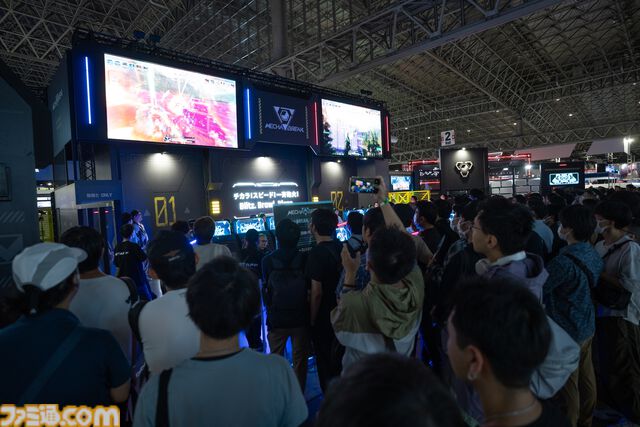 話題の近未来SFメカアクション『Mecha BREAK』ブースリポ―ト。巨大メカ“鳴神”＆コスプレイヤーさんとのフォトスポットやチュートリアルからじっくり魅力を味わえる試遊など豪華な出展内容【TGS2024】