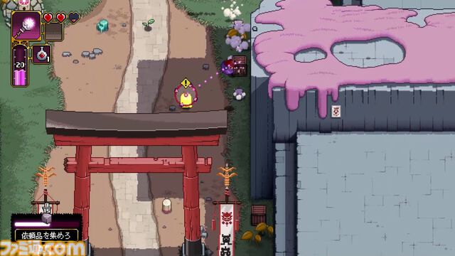 『Outrider Mako』神様に荷物を届けて御朱印集め。ちゃんと作業台で梱包する2D和風アクションに礼節を見た【TGS2024】