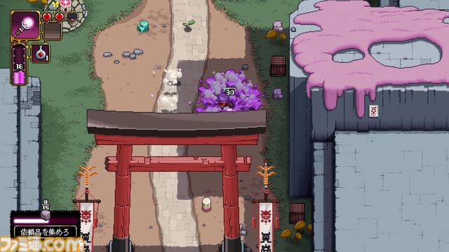 『Outrider Mako』神様に荷物を届けて御朱印集め。ちゃんと作業台で梱包する2D和風アクションに礼節を見た【TGS2024】