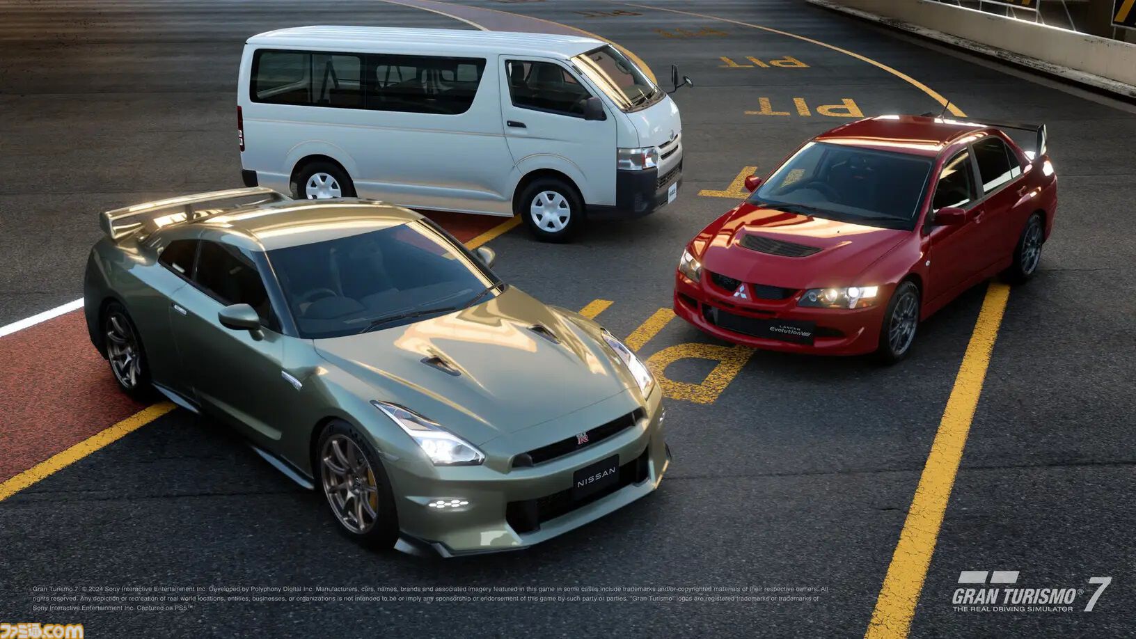 『グランツーリスモ7』ランエボ、GT-R、ハイエースの新車3台が登場。新たなレースイベントやカフェのエクストラメニューを追加