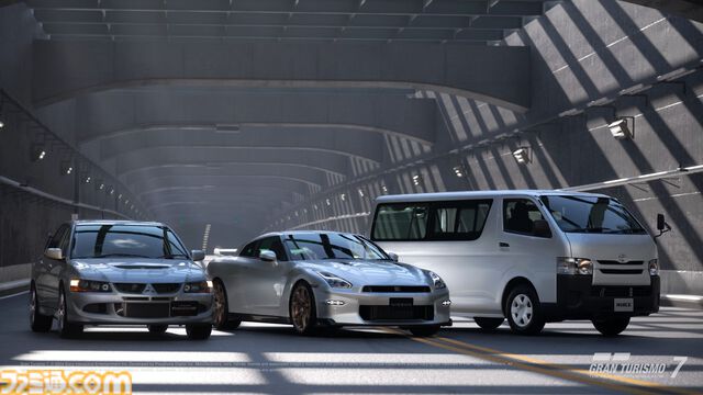 『グランツーリスモ7』ランエボ、GT-R、ハイエースの新車3台が登場。新たなレースイベントやカフェのエクストラメニューを追加