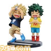 『ヒロアカ』一番くじ新作が本日（10/4）発売。ストレイフパンツァー装備の爆豪勝己、赫灼熱拳“燐”を放つ轟焦凍が一番くじ初フィギュア化