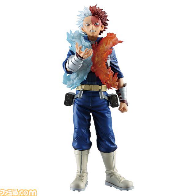 『ヒロアカ』一番くじ新作が本日（10/4）発売。ストレイフパンツァー装備の爆豪勝己、赫灼熱拳“燐”を放つ轟焦凍が一番くじ初フィギュア化