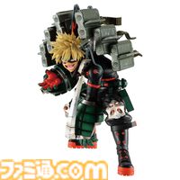 『ヒロアカ』一番くじ新作が本日（10/4）発売。ストレイフパンツァー装備の爆豪勝己、赫灼熱拳“燐”を放つ轟焦凍が一番くじ初フィギュア化