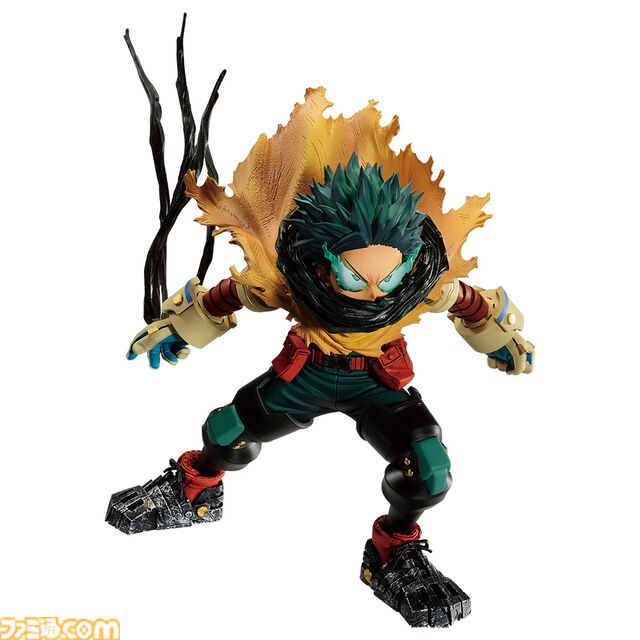 『ヒロアカ』一番くじ新作が本日（10/4）発売。ストレイフパンツァー装備の爆豪勝己、赫灼熱拳“燐”を放つ轟焦凍が一番くじ初フィギュア化