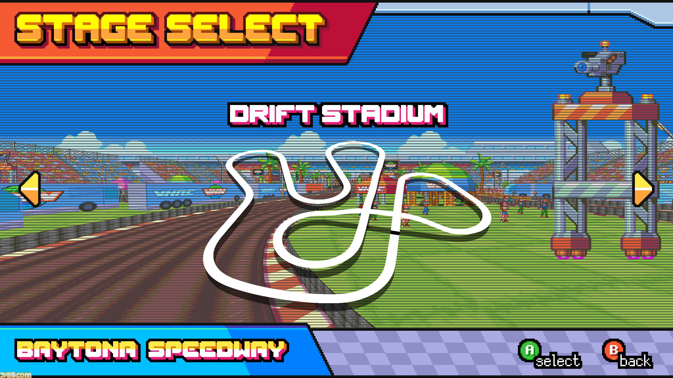Victory Heat Rally』2.5Dハイスピードレースゲーム、Steamで