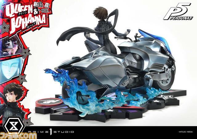 『ペルソナ５』新島真（クイーン）の1/4スケールのスタチューが予約開始。ペルソナ“ヨハンナ”とのセット、単体の2種が展開