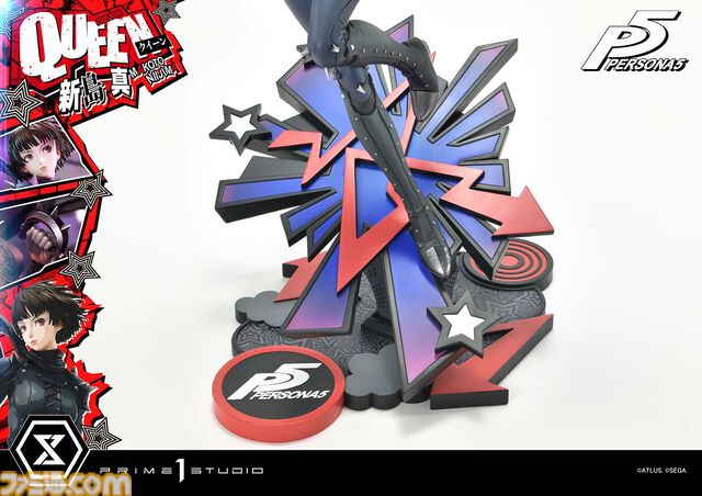 『ペルソナ５』新島真（クイーン）の1/4スケールのスタチューが予約開始。ペルソナ“ヨハンナ”とのセット、単体の2種が展開