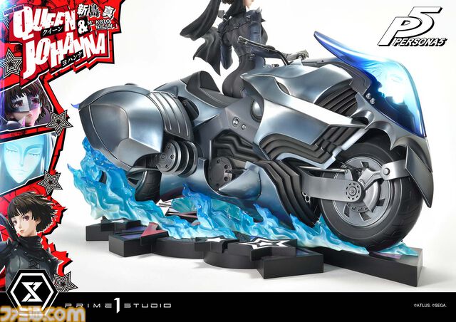『ペルソナ５』新島真（クイーン）の1/4スケールのスタチューが予約開始。ペルソナ“ヨハンナ”とのセット、単体の2種が展開